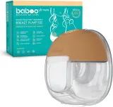 Молокоотсос электрический Baboo Electric Wearable Hands-free Breast Pump носимый, с дисплеем, 1 шт — фото 1