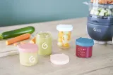 Контейнеры для детского питания Babymoov ISY Bowls с крышками, для микроволновой печи, 9 шт — фото 3