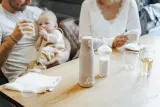 Бутылка-подогреватель Babymoov Moov Feed Mineral Beige портативная, из нержавеющей стали, 1 шт — фото 7
