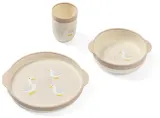 Набор посуды для детей BabyOno Be Active Feeding Set Farmer тарелка, кружка и миска, 3 шт 12m+ — фото 1