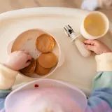 Набор посуды для детей BabyOno Be Active Feeding Set Farmer тарелка, кружка и миска, 3 шт 12m+ — фото 7