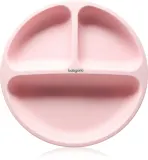 Тарелка для кормления BabyOno Siilicone Plate 6m+ силиконовая, нескользящая, 1 шт — фото 1