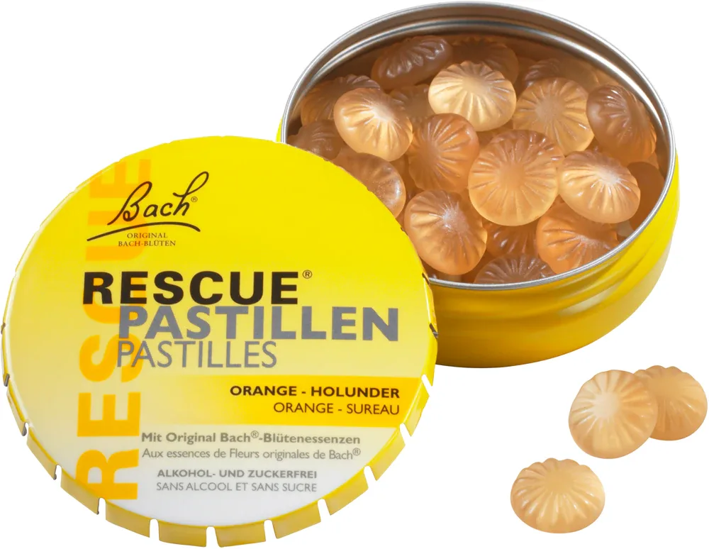 Bach® Flower Remedies RESCUE® Pastiles - Пастилки Bach Flower Remedies RESCUE Pastiles, биологически активная добавка, для рассасывания, 50 г, 50 г