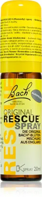 Bach® Flower Remedies RESCUE® spray - Спрей Bach Flower Remedies RESCUE, биологически активная добавка, для хорошего самочувствия, 20 мл, 20 мл