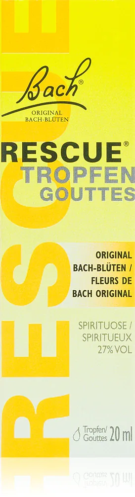 Bach® Flower Remedies RESCUE® - Капли Bach Flower Remedies RESCUE, биологически активная добавка, с цветочными эссенциями, 20 мл