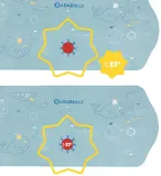 Коврик для ванны Badabulle Extra Large Bath Mat детский, противоскользящий, на присосках, 91 × 40 см — фото 2