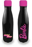 Бутылка для воды детская Barbie Bottles с крышкой, чёрная, 500 мл, оттенок kolor Black — фото 1