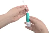 BBLÜV Sönik - Зубная щётка детская BBLUV Sonik звуковая, с таймером и двумя насадками, 1 шт 0-36m, 1 шт — фото 4