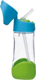 Бутылка детская b.box Bottle with Straw с трубочкой, треугольной формы, 450 мл — фото 4