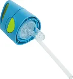 Бутылка детская b.box Bottle with Straw с трубочкой, треугольной формы, 450 мл — фото 5