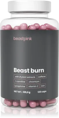 Добавка к пище BeastPink Beast Burn с L-карнитином и кофеином, 142 г