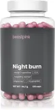Добавка для поддержки обмена веществ BeastPink Night Burn в капсулах, для приёма на ночь, 94,7 г — фото 1