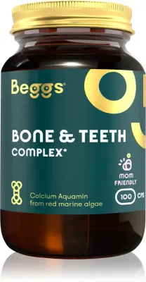 Добавка биологически активная Beggs Bone Teeth Complex для костей и зубов, 100 капсул