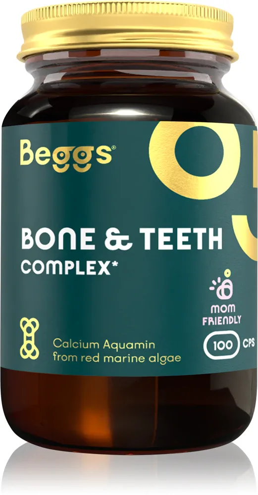 Добавка биологически активная Beggs Bone Teeth Complex для костей и зубов, 100 капсул