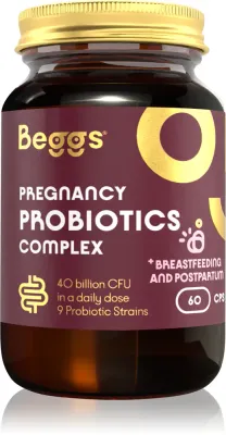 Добавка биологически активная Beggs Pregnancy Probiotics Complex пробиотики для беременных, 60 капсул w ciąży i karmiących piersią