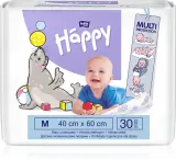Подкладки для пеленания BELLA Baby Happy Baby Underpads одноразовые, из мягкой ткани, 30 шт 40x60 cm — фото 1