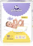 Маты для пеленания BELLA Baby Happy Panda одноразовые, размером 60 на 60 см, 30 шт — фото 1