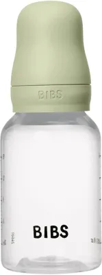 Бутылочка для кормления BIBS Anti-Colic Baby Bottle Latex с каучуковой соской, со средним потоком, 150 мл