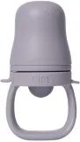 Ниблер BIBS Baby Feeder силиконовый, удобный для детских ручек, 1 шт Fossil Grey — фото 1