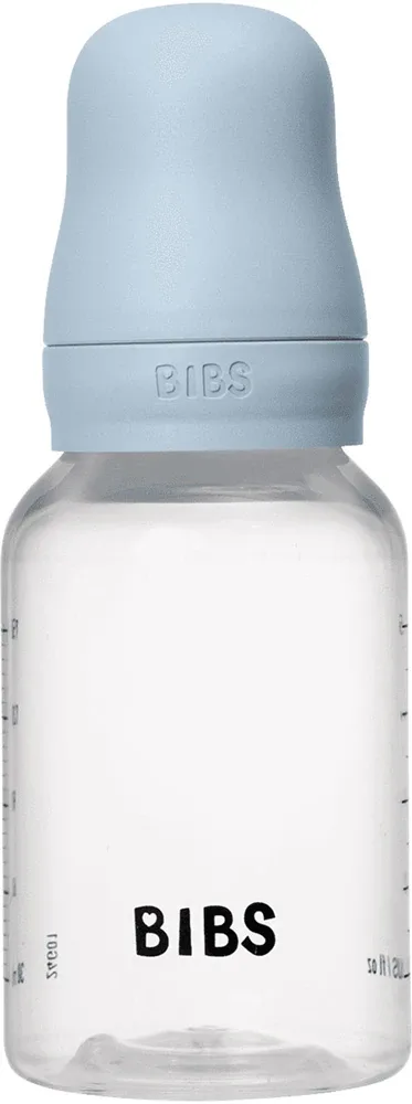 Бутылочка для кормления BIBS Anti-Colic Baby Bottle Silicone с силиконовой соской, со средним потоком, 150 мл
