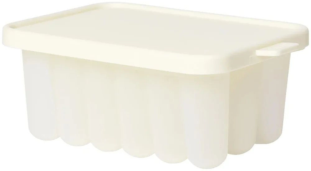 Форма для заморозки детского питания BIBS Baby Food Freezer Tray силиконовая, мягкая, 150 мл Ivory 12 x 8,5 x 5,3 cm