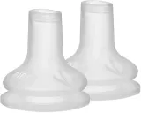 Носик для бутылочки BIBS Sippy Bottle Spout силиконовый, устойчивый к прикусыванию, 2 шт — фото 1