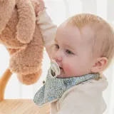 Пустышка BIBS x Liberty De Lux One Size с круглой имитацией соска, с цветочным принтом, 2 шт — фото 3