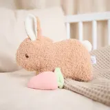 Игрушка мягкая Bieco Cuddly Toy Bunny Fine плюшевая, для обнимания, 1 шт 0 m+ — фото 3