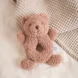 Погремушка детская Bieco Rattle Toy Bear Mika с мотивом медвежонка, для маленьких ладошек, 1 шт — фото 3