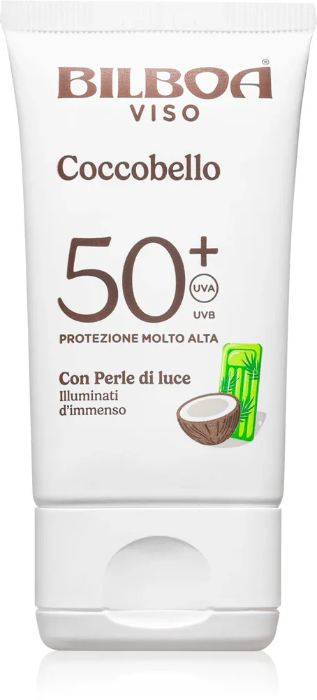 Крем солнцезащитный для лица Bilboa Coccobello с высокой степенью защиты, 40 мл SPF 50+