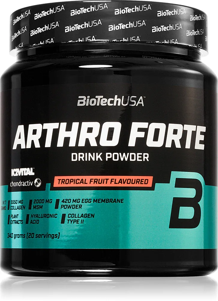 Напиток для суставов BioTechUSA Arthro Forte в порошке, с глюкозамином, хондроитином и коллагеном, 340 г