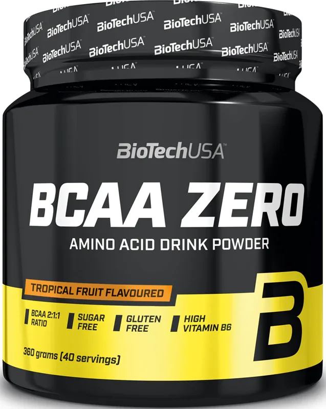 Аминокислоты BioTechUSA BCAA Zero напиток в порошке, с витамином B6, 360 г