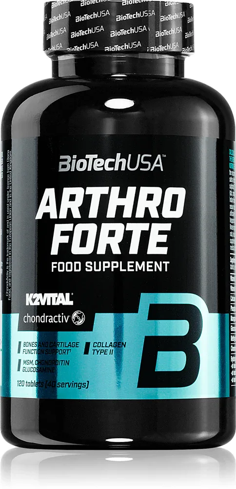 Биологически активная добавка BioTechUSA Arthro Forte для суставов, с глюкозамином и хондроитином, в таблетках, 252 г