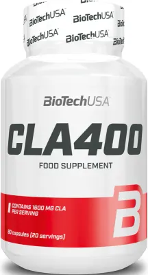 Биологически активная добавка BioTechUSA CLA 400 конъюгированная линолевая кислота в капсулах, 94 г