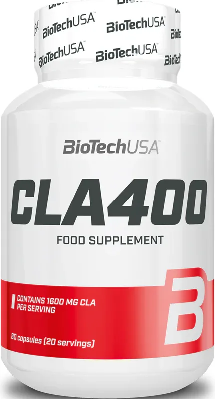 Биологически активная добавка BioTechUSA CLA 400 конъюгированная линолевая кислота в капсулах, 94 г