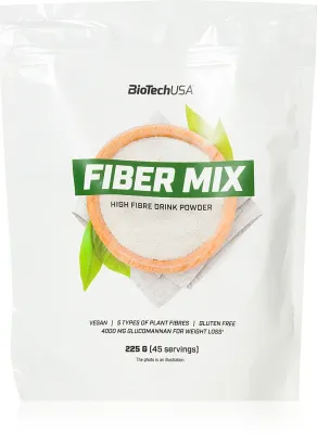 Клетчатка BioTechUSA Fiber Mix смесь в порошке, с глюкоманнаном, 225 г