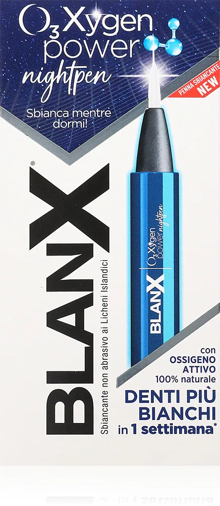 Карандаш для отбеливания зубов BlanX Oxygen Power Night Pen ночной, с активным кислородом, 2,5 мл