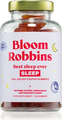 Мармелад жевательный Bloom Robbins Best SLEEP ever - Fall asleep faster gummies с мелатонином, со вкусом манго, 210 г smak Mango