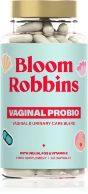 Добавка к пище Bloom Robbins Vaginal Probio Vaginal Urinary Care Blend для мочевыделительной системы, 60 г