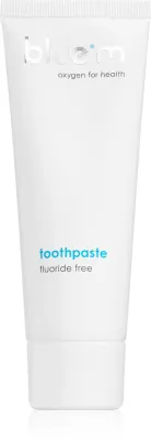 Зубная паста bluem Fluoride Free без фтора, с активным кислородом и ксилитом