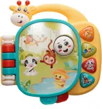 Игрушка интерактивная Bo Jungle Musical Giraffe Booklet детская, развивающая, со звуком, 1 шт 12m+ — фото 1