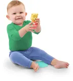 Прорезыватель для зубов Bright Starts Hunny Shake Winnie the Pooh с погремушкой, контрастных цветов, 2 шт — фото 4