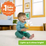 Погремушка Bright Starts Just for Sun со звуками, лёгкая, сине-жёлтая, 1 шт 6 m+ — фото 6