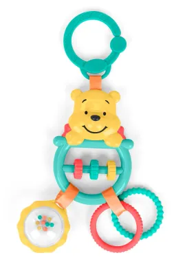 Погремушка Bright Starts Winnie the Pooh Busy Bear пластиковая, с мотивом из сказок, 1 шт