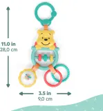 Погремушка Bright Starts Winnie the Pooh Busy Bear пластиковая, с мотивом из сказок, 1 шт — фото 2