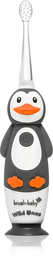 Зубная щётка звуковая детская Brush Baby WildOnes WildOne с зарядкой через USB, 1 шт dla dzieci Penguin