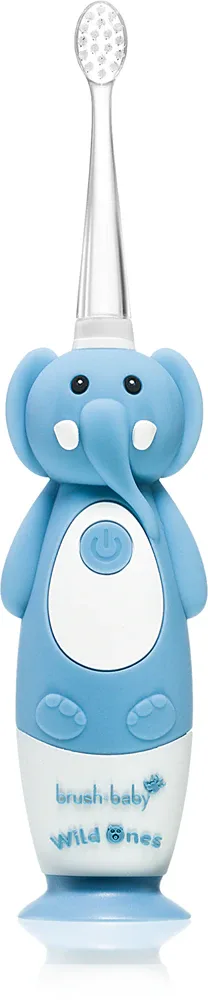 Зубная щётка звуковая детская Brush Baby WildOnes WildOne с зарядкой через USB, 1 шт dla dzieci Elephant