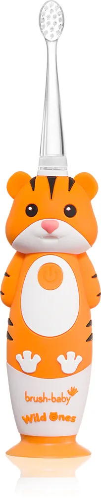 Зубная щётка детская Brush Baby WildOnes WildOne звуковая, с зарядкой через USB, 1 шт dla dzieci Tiger