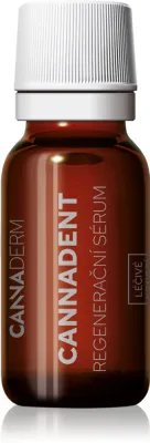 Сыворотка для губ и слизистой полости рта Cannaderm Cannadent Regenerating Serum регенерирующая, с ментолом и экстрактом арники, 5 мл