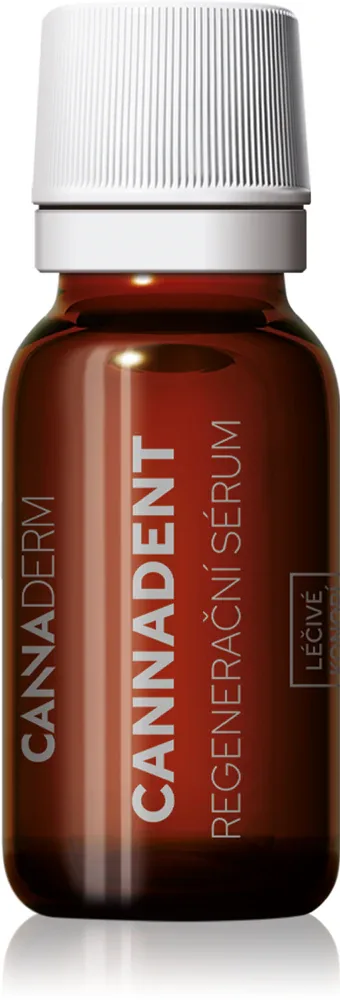 Сыворотка для губ и слизистой полости рта Cannaderm Cannadent Regenerating Serum регенерирующая, с ментолом и экстрактом арники, 5 мл